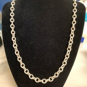 Carolyn Pollack relios 20 inch twisted cable necklace